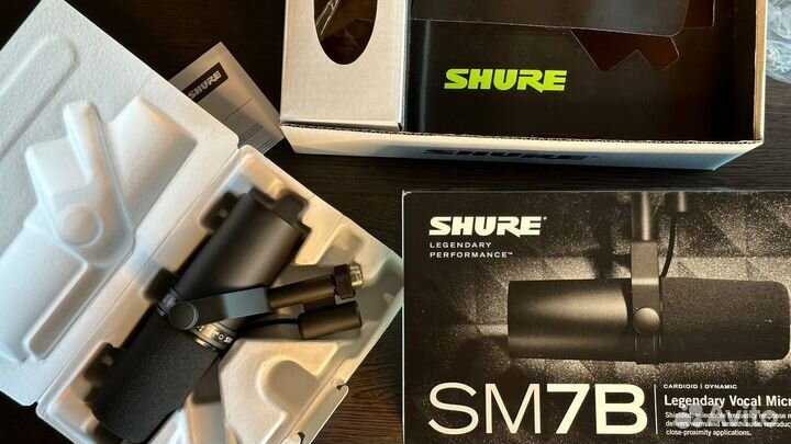 Студийный микрофон Shure SM7B