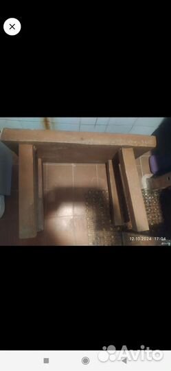 Стол круглый, мебель дерево,Винтаж