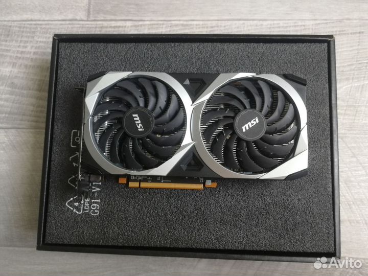 Видеокарта MSI RX 6600 XT mech 8GB