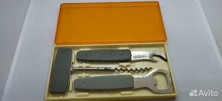 Набор штопор открывалки 3 шт СССР в коробке мзс