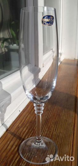 Бокалы для шампанского 11 штук Bohemia