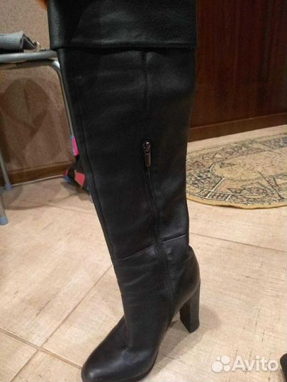 Сапоги ботфорты