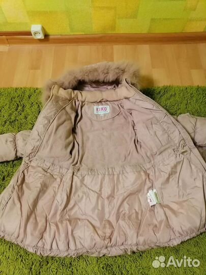 Зимнее пальто для девочки