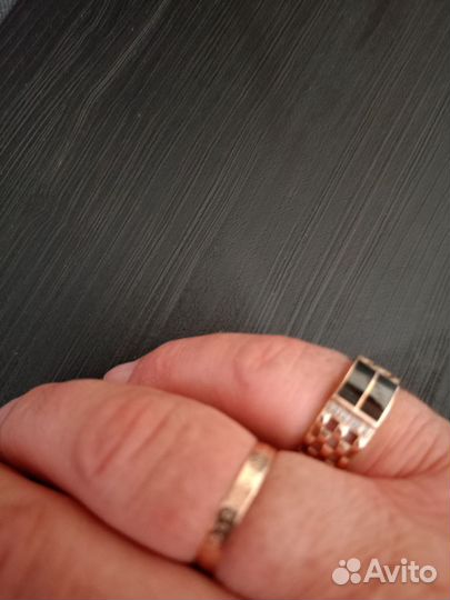 Золотое кольцо мужское