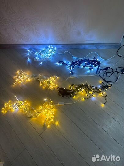 Гирлянда уличная бахрома