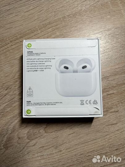 Наушники Apple AirPods 3 новые (оригинал)