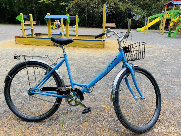 Велосипед взрослый складной forward 26 дюймов