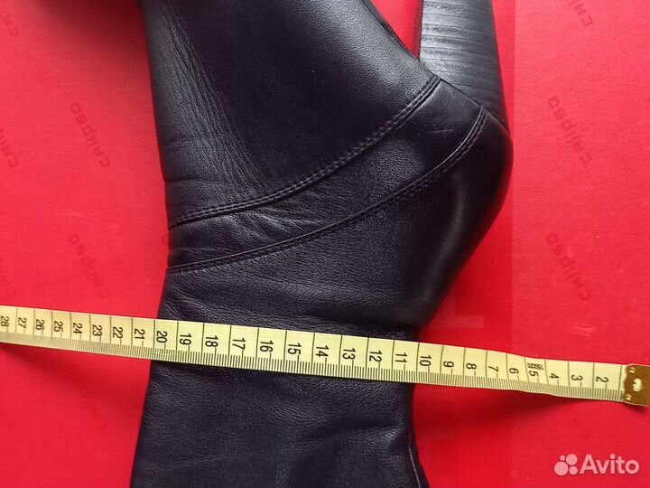 Сапоги женские натуральная кожа 35