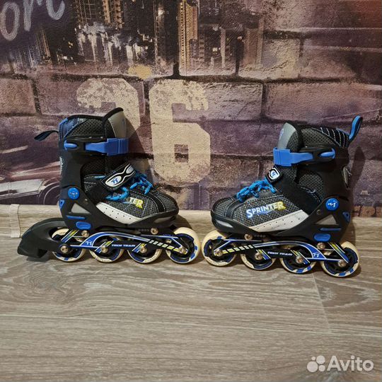 Роликовые коньки детские раздвижные