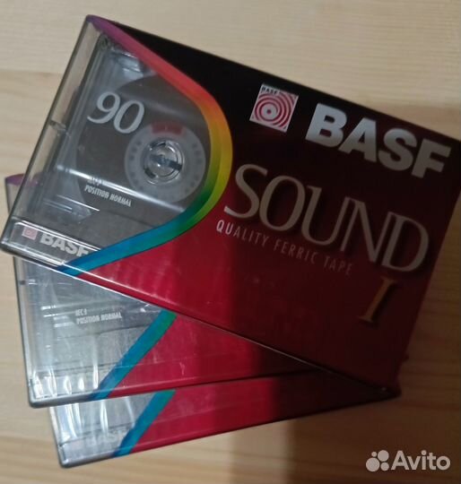 Аудиокассеты кассеты Basf sound I 90