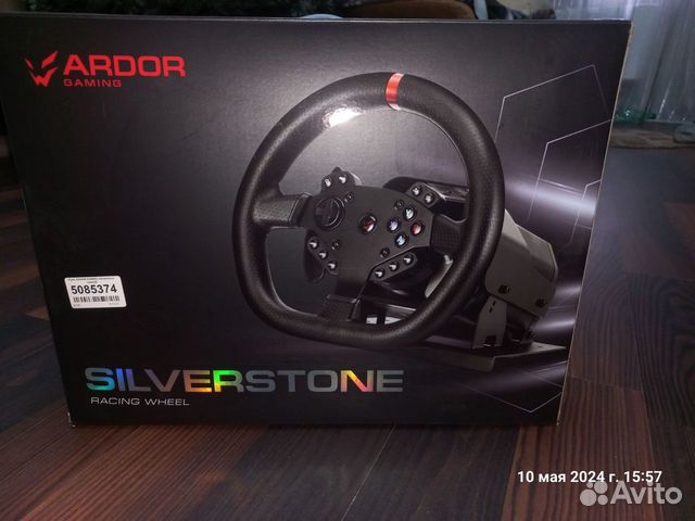 Руль ardor gaming silverstone черный 900