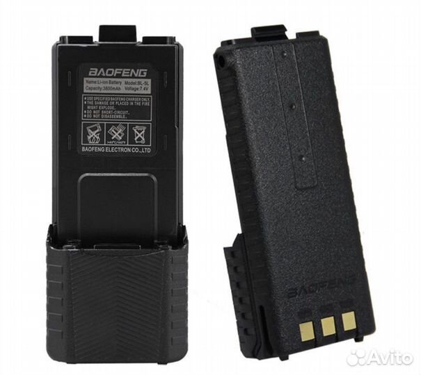 Батарея Baofeng 3800ма литевая на радиостанцию