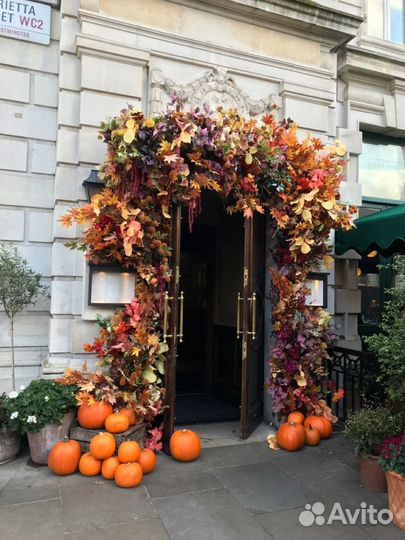 Оформление и декор входной зоны, ресторанов