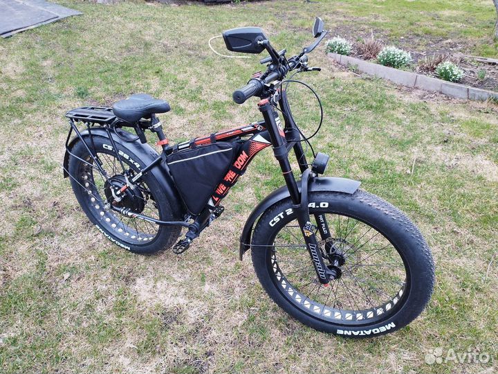 Электровелосипед 1500Вт фэтбайк (обновлено)