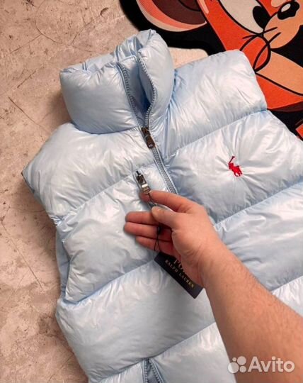 Жилетка polo ralph lauren глянцевая