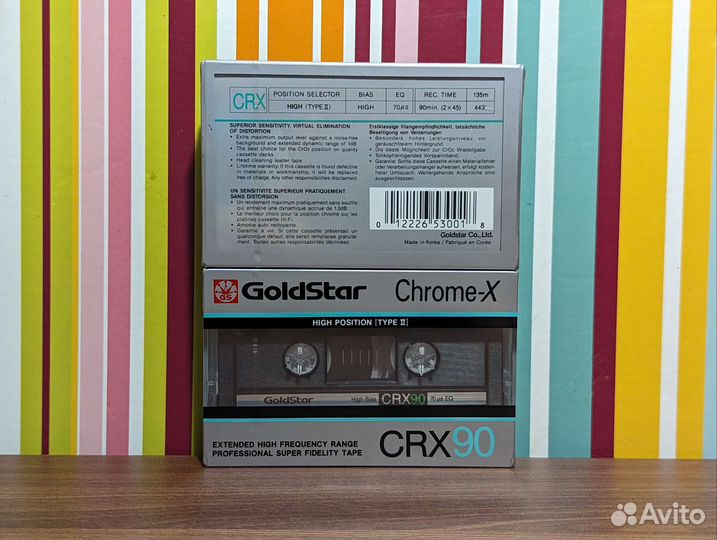 Аудиокассеты новые