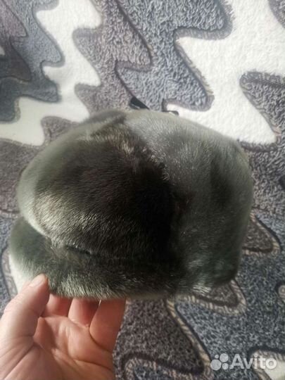 Меховая мужская кепка