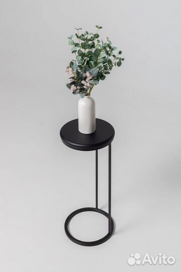 Столик журнальный easy, черный, 57х26х26 см, ChiCh