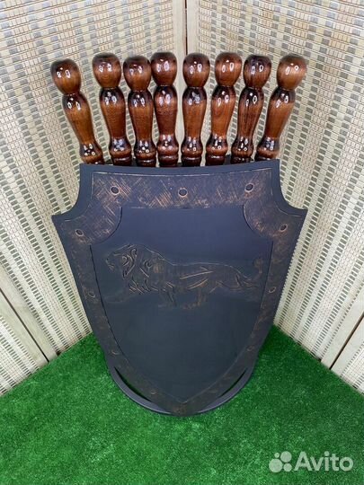 Подставка для шампуров Щит