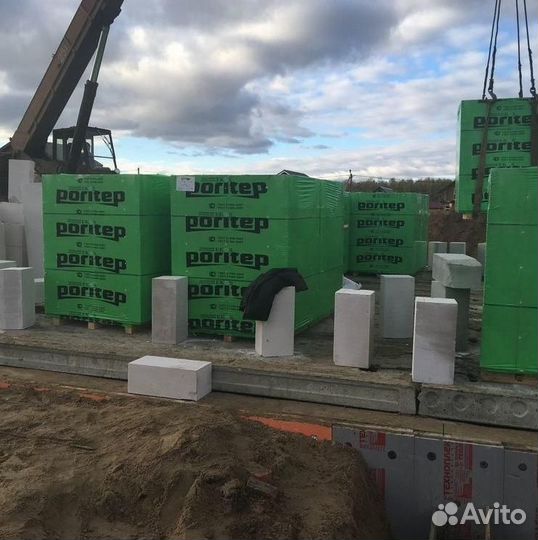 Газоблок от производителя 600x300x250 D600