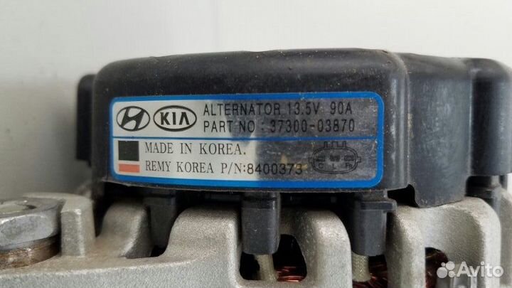 Генератор Hyundai Solaris 2 HCR G4FC 1.6Л 2018