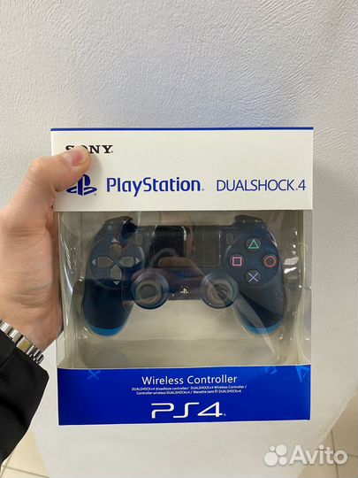 Джойстик PlayStation 4 Dualshock Прозрачный
