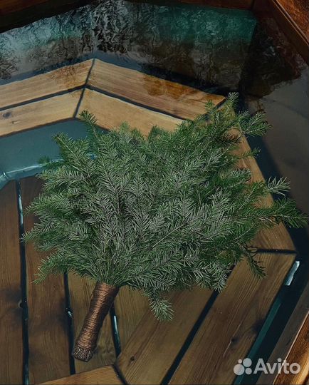 Купель уличная/Банный чан из лиственницы