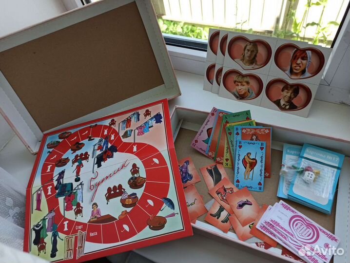 Настольная игра 4 игры для девочек