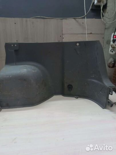 Обшивки багажника kia rio 1 универсал