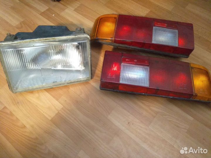 Задние фонари москвич 2141, и левая фара