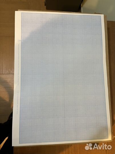 Милимметровая бумага размер 40 на 60 см