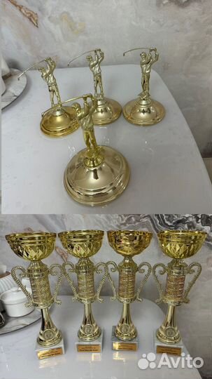 Кубки и статуэтки