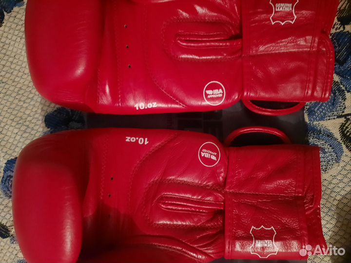 Боксерские перчатки 10 oz green hill