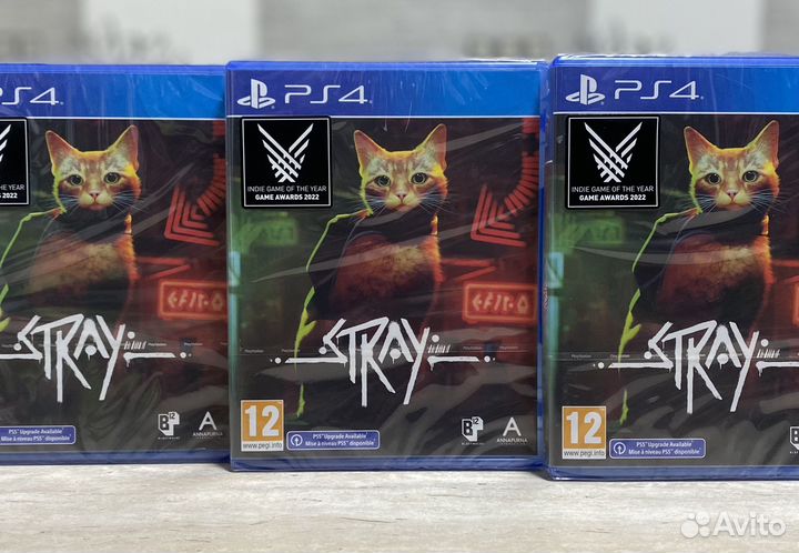 Stray (Новый Диск, Русская Версия) Sony PS4
