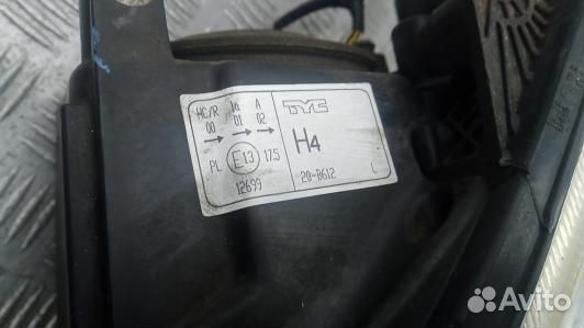 Фара левая skoda fabia 2 (9NK26MR01)