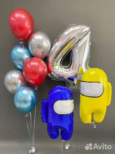 Воздушные шары с гелием