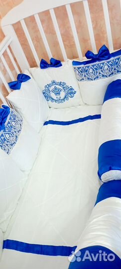 Бортики в детскую кроватку