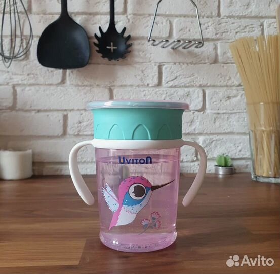 Поильник непроливайка uviton