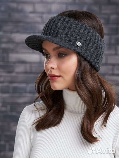 Повязка на голову с козырьком, размер 54-58