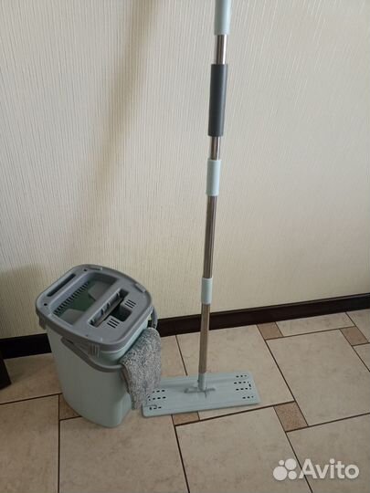 Ведро со шваброй с отжимом