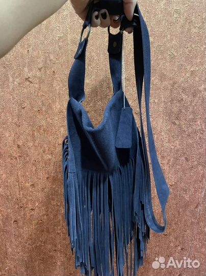 Сумка замшевая новая