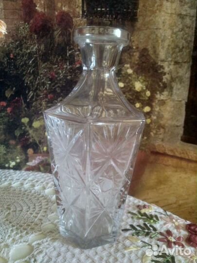 Графин хрустальный СССР