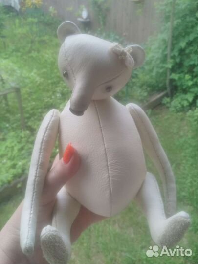 Мишка Тедди коллекционный ручной работы