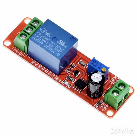 Модуль реле 5V с таймером NE555