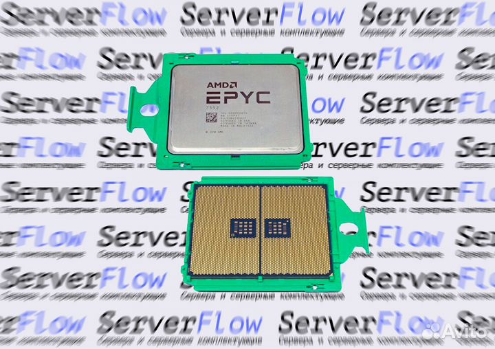 Epyc 7702 7763 AMD 64-ядерные CPU SP3(LGA4094)