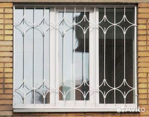 Решетки на окна N 1331 прямые