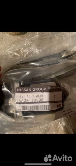 Трапеция дворников Nissan Qashqai