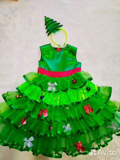 Новогодний костюм ёлочка