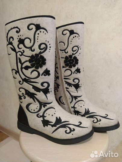 Валенки сапоги новые зимние женские 37