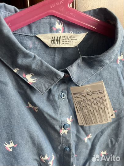 Новое платье для девочки H&M